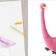 Image for article titled Ikea Turned a Bunch of Children's Drawings Into a New Line of Stuffed Toys